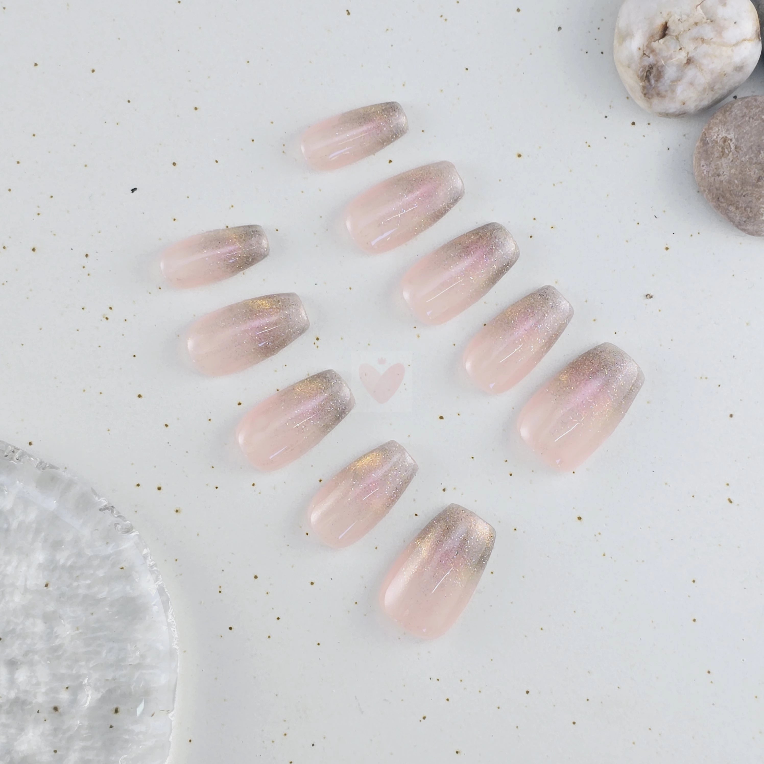 Blush Radiance - Dress For Nails - Press On Nails