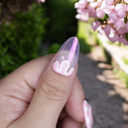 Blush Bear Whimsy - Dress For Nails - Press On Nails