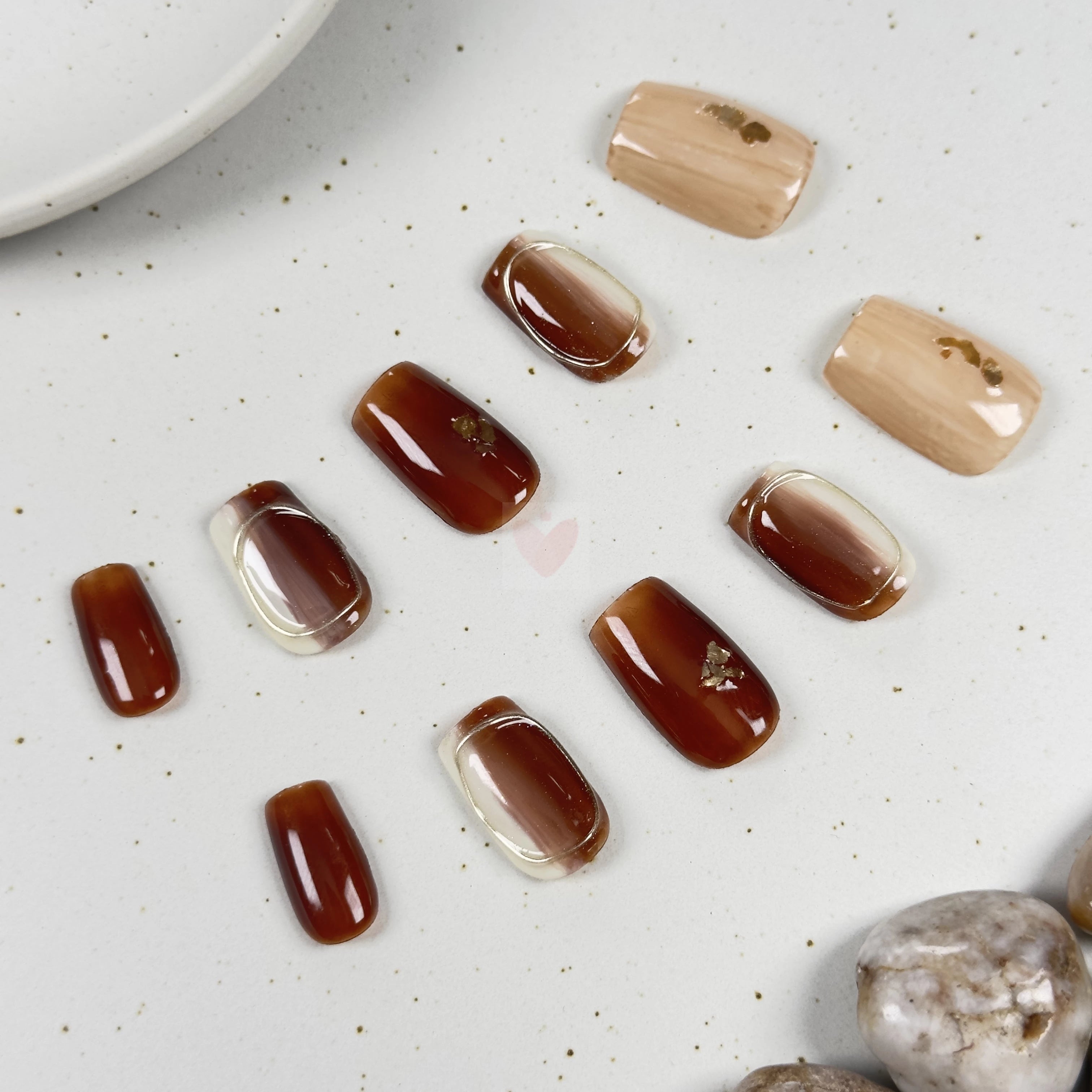 Golden Luxe - Dress For Nails - Press On Nails