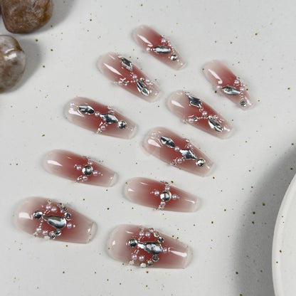 Pearlescent Blush - Dress For Nails - Press On Nails