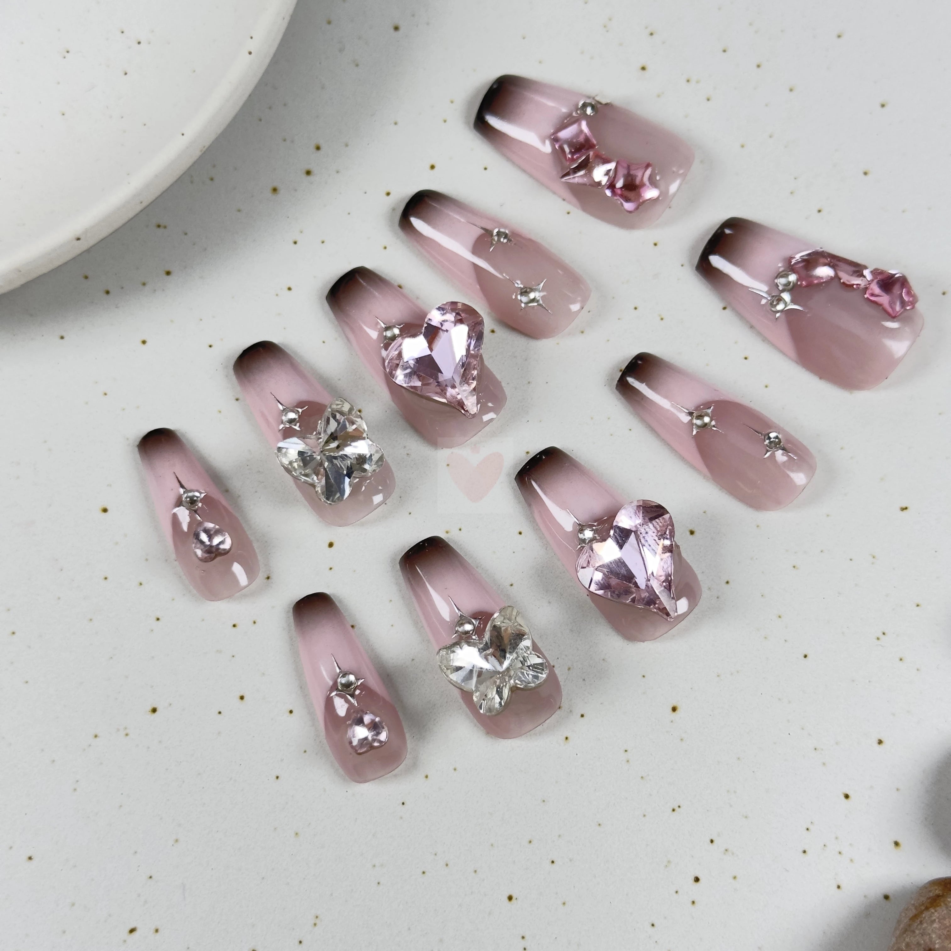 Pink Dreams - Dress For Nails - Press On Nails