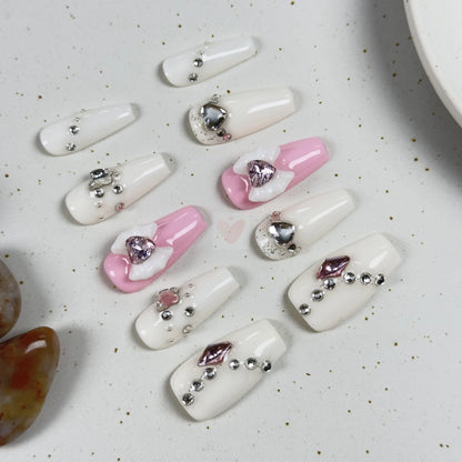 Whimsical Flutter - Dress For Nails - Press On Nails