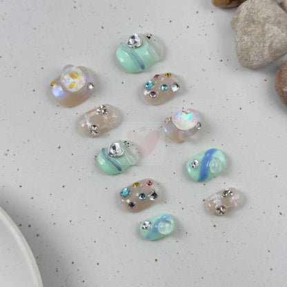 Jewel Delight - Dress For Nails - Press On Nails