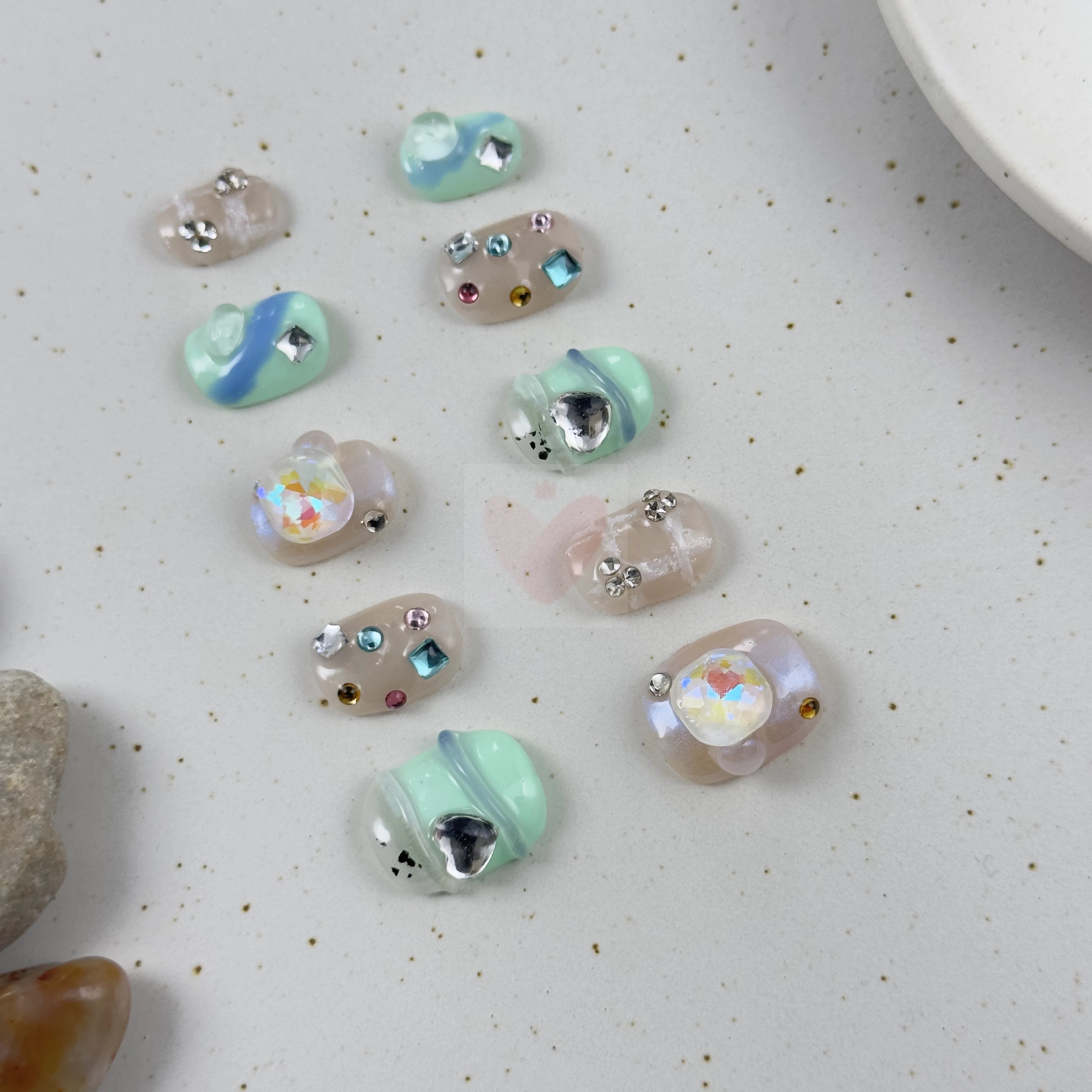 Jewel Delight - Dress For Nails - Press On Nails