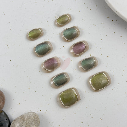 Reflective Gaze - Dress For Nails - Press On Nails