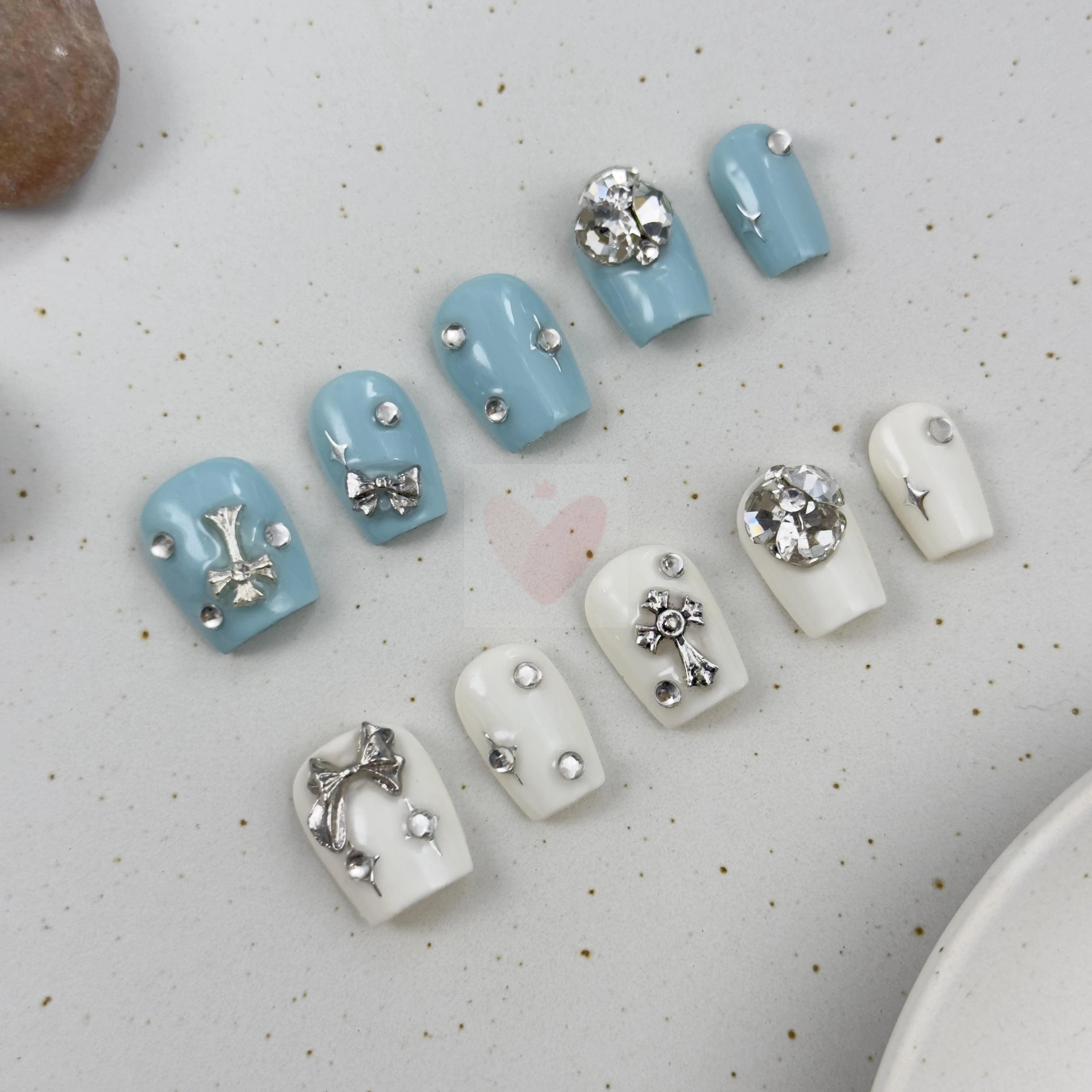 Heavenly Harmony - Dress For Nails - Press On Nails