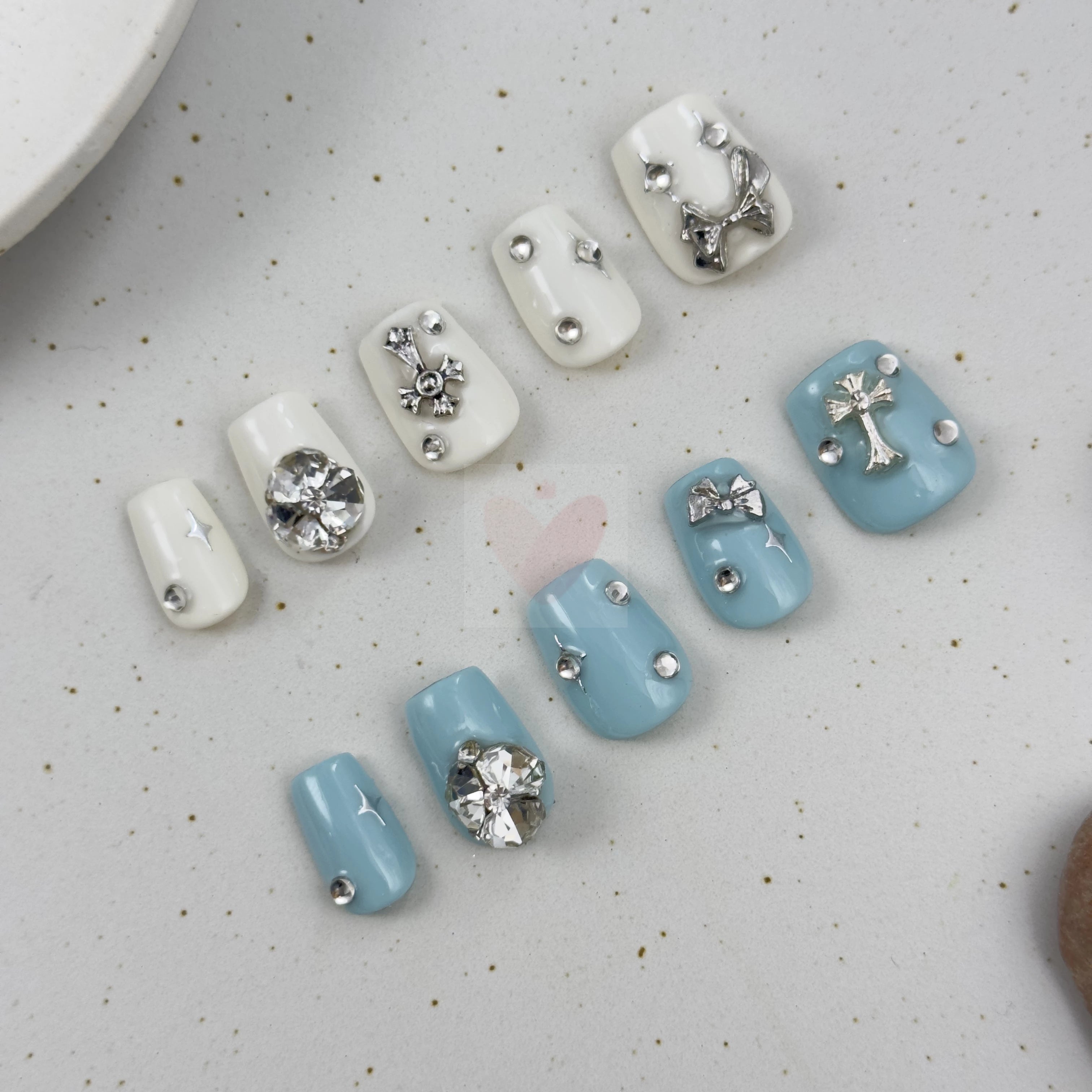 Heavenly Harmony - Dress For Nails - Press On Nails