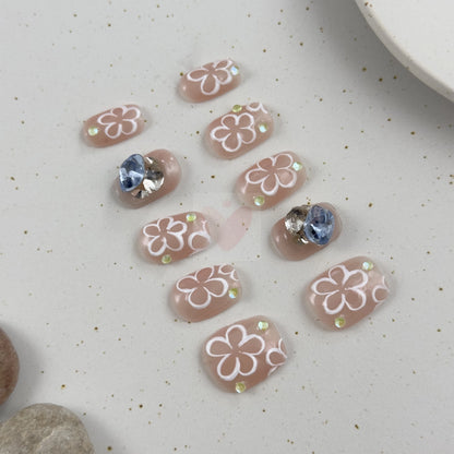 Pastel Bloom - Dress For Nails - Press On Nails