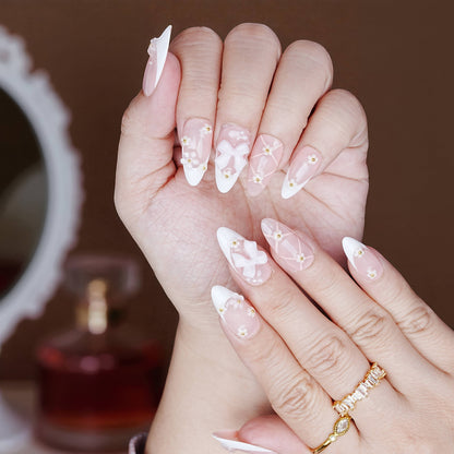 Blush Skies Press On Nails